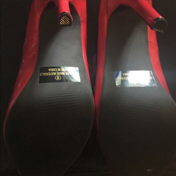 BNWOT never worn Cherry 🍒 Red Sexy Heels! - Picture 3 of 6